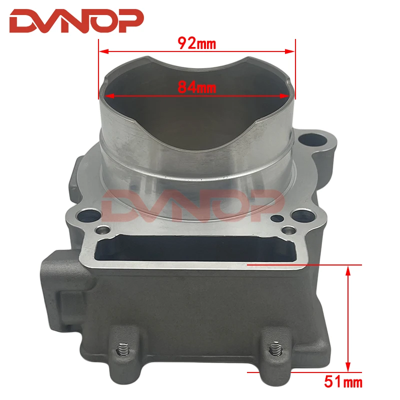 84mm Big Bore Cylinder Block Piston Ring Gasket Kit Air Cylinder Set For ZONGSHEN NC300S Double Camshaft ZS182MN Engine Parts