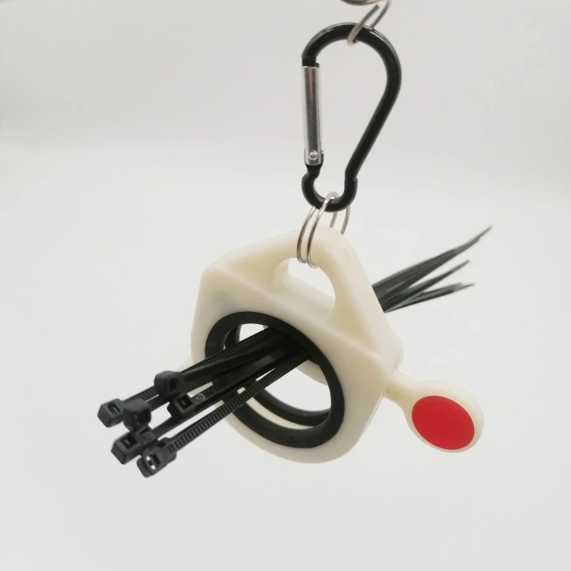 Efficiënte fluorescerende draadbinderhouder Compacte draadbinderopslagtool Fluorescerend A0KF