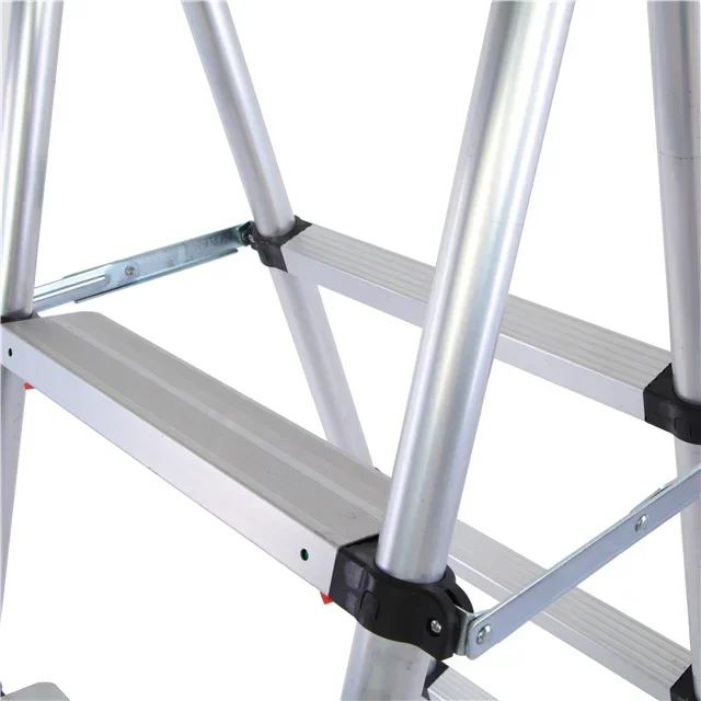 Deliladder multifunctionele telescopische verlengladder, aluminium telescopische ladders met draagtas voor gebruik binnenshuis