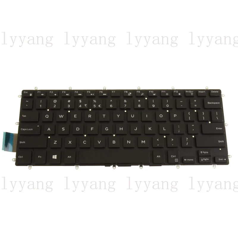 f  0M9DMK FOR DELL Inspiron 13 7368 7378 Laptop Backlit Keyboard