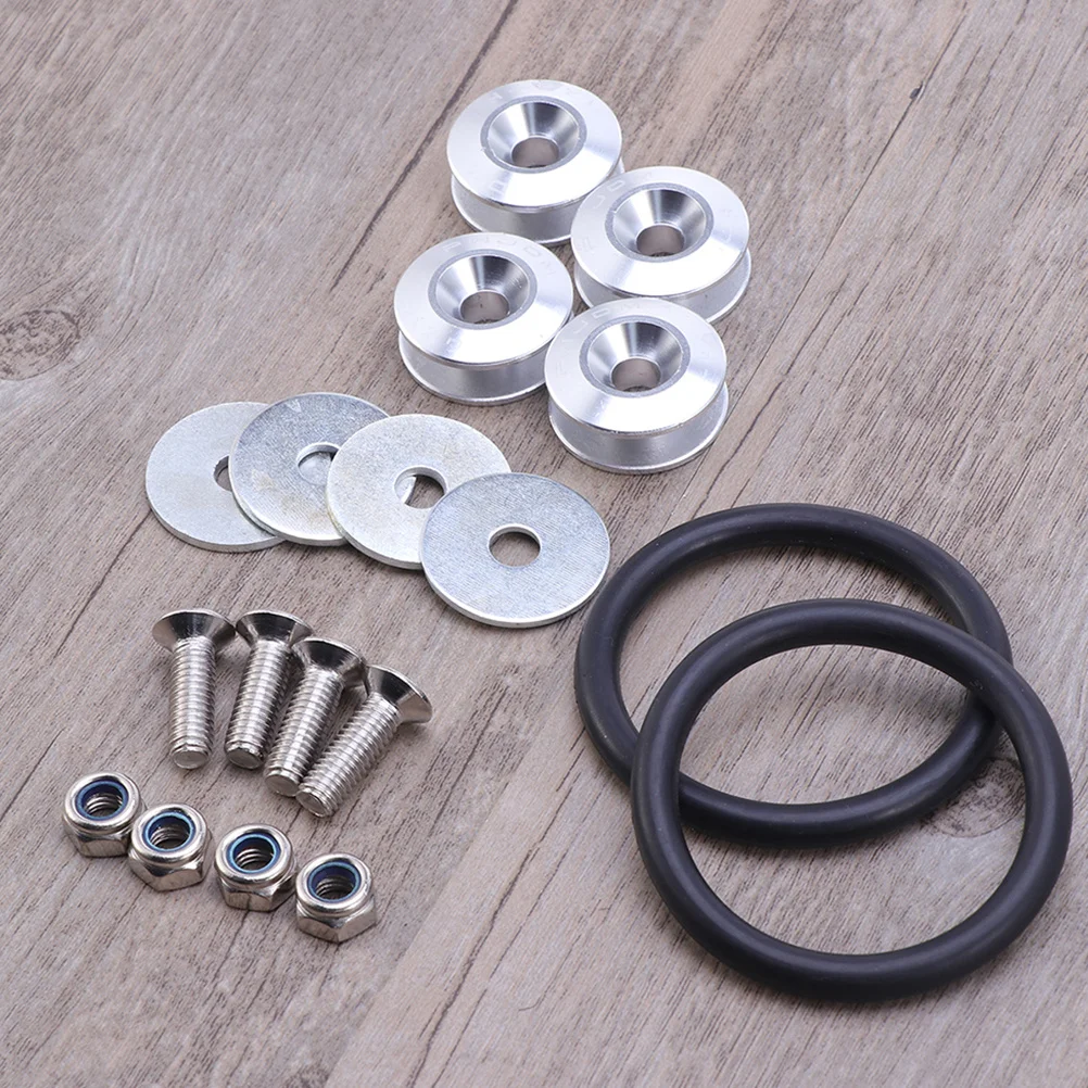 

1 Set Quick Release Bumper Fastener Kit Reinforced Washer Strong Fixing Clips Front Rear Bumpers Trunk Hatch Lids Easy Install
