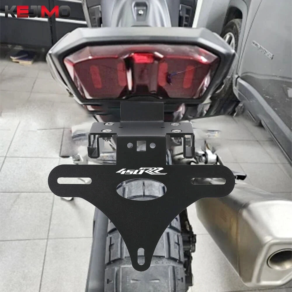 

450 RR 2024 2025 2026 Motorcycle License Plate Holder Bracket Rear Tail Tidy Fender Eliminator Kit FOR KOVE 450RR 450 RR RR450