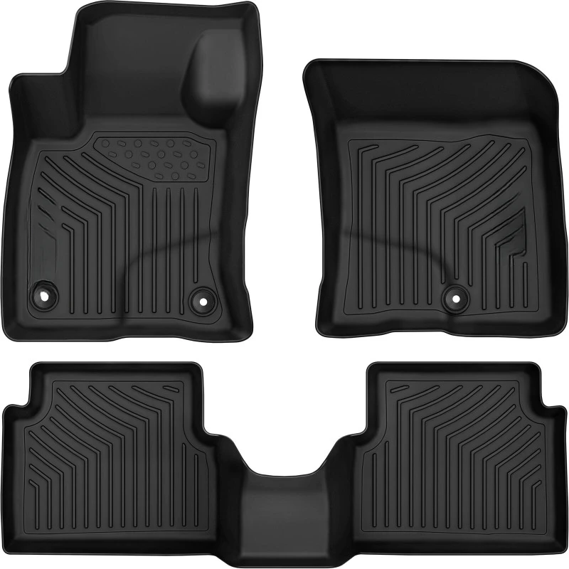 

Rubber Floor Mats Liners for 2022-2024 Ford Maverick TPE All-Weather United States