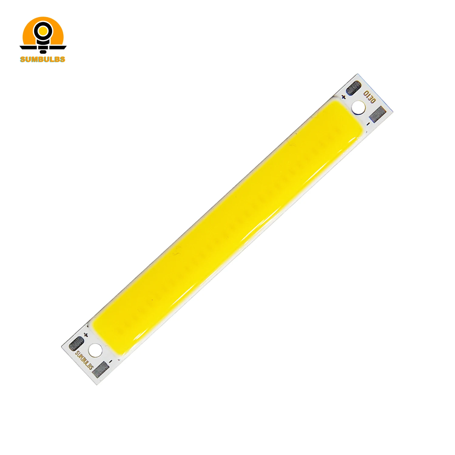 Gran oferta, tira de luces LED de 3V, 3,7 V CC, 60mm, 8mm, 1,5 W, 3W, blanco frío cálido, azul, rojo, fuente de luz COB para lámpara de trabajo de