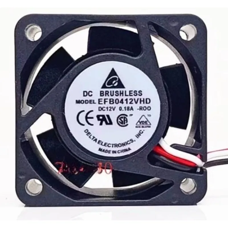 

New Cooler Fan for Delta EFB0412VHD-R00 4020 12V 0.18A Shutdown Alarm Fan 40 * 40 * 20MM