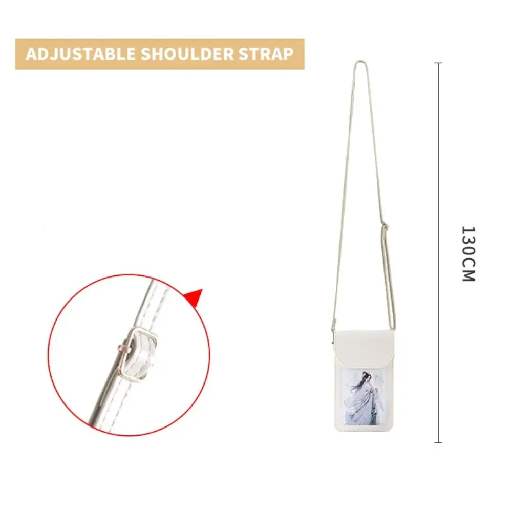 Touchable Screen Touch Screen Phone Bag Chinese Style Oriental Style Touch Screen Mobile Phone Case PVC Storage Bag