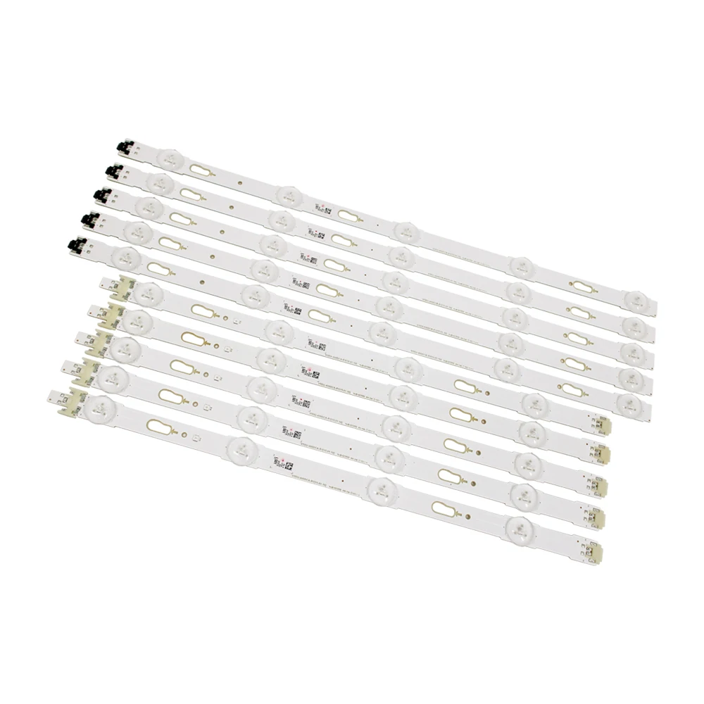 New 10 PCS/set LED backlight strip V5DU-400DCA-R1 V5DU-400DCB-R1 S_5u75_40_FL_R05 L04 for samsung UN40JU6700 BN96-34792A 34791A