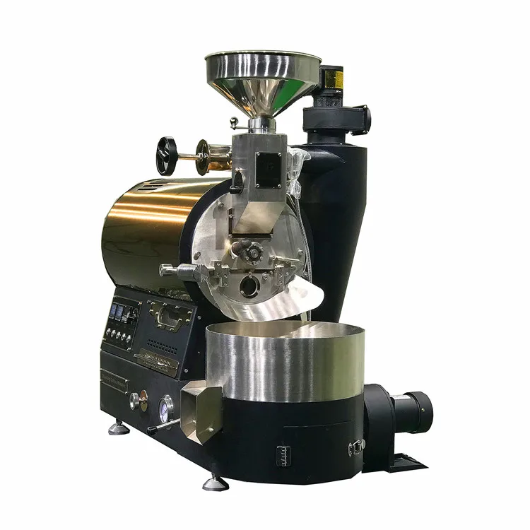 

Turkish Industrial Golden Machine 2 kg Commercial Coffee Roaster