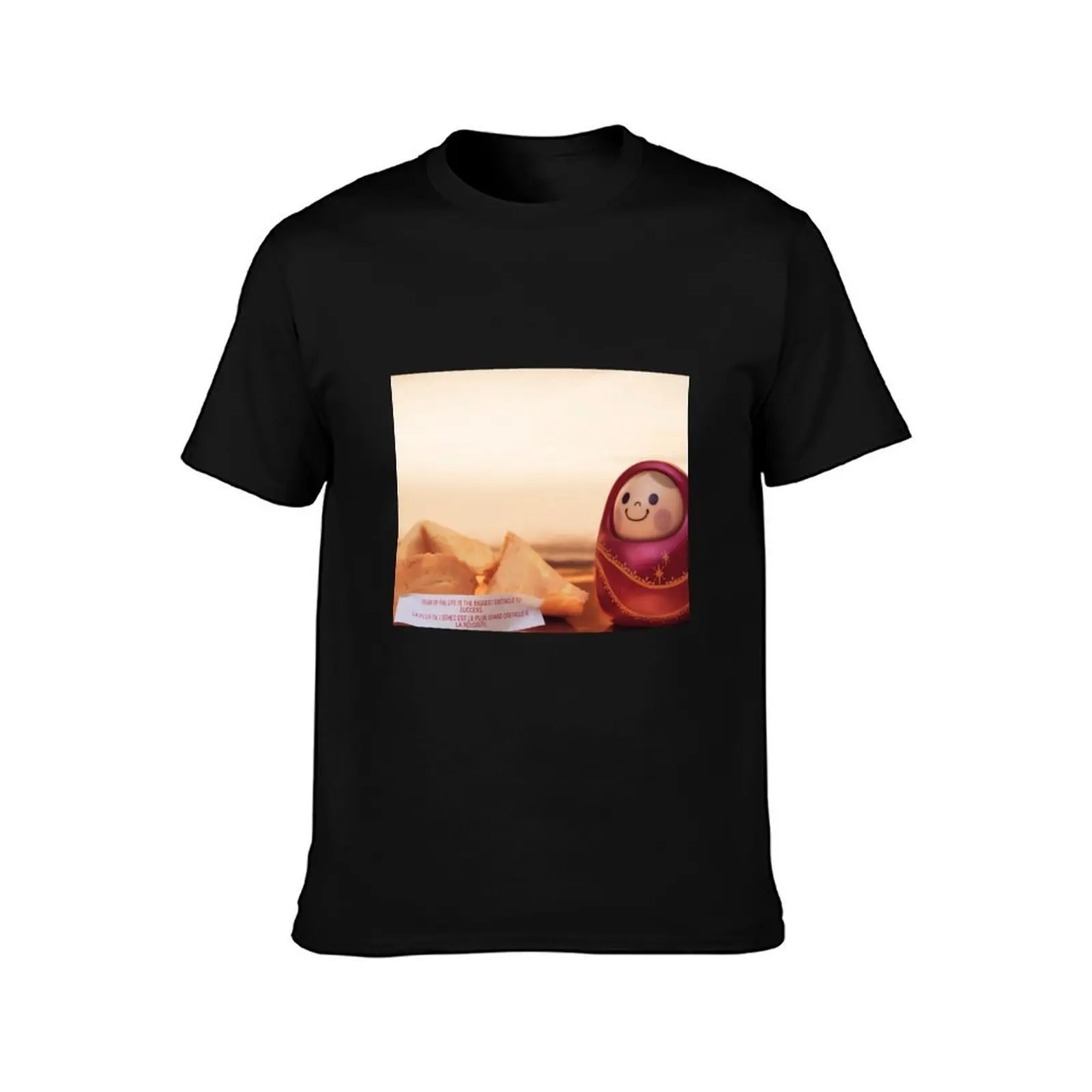 Fortune Teller T-Shirt, Summer Casual Cotton Tee, Oversized Streetwear Tops, Vintage Graphic Print, Loose Fit Short Sleeve