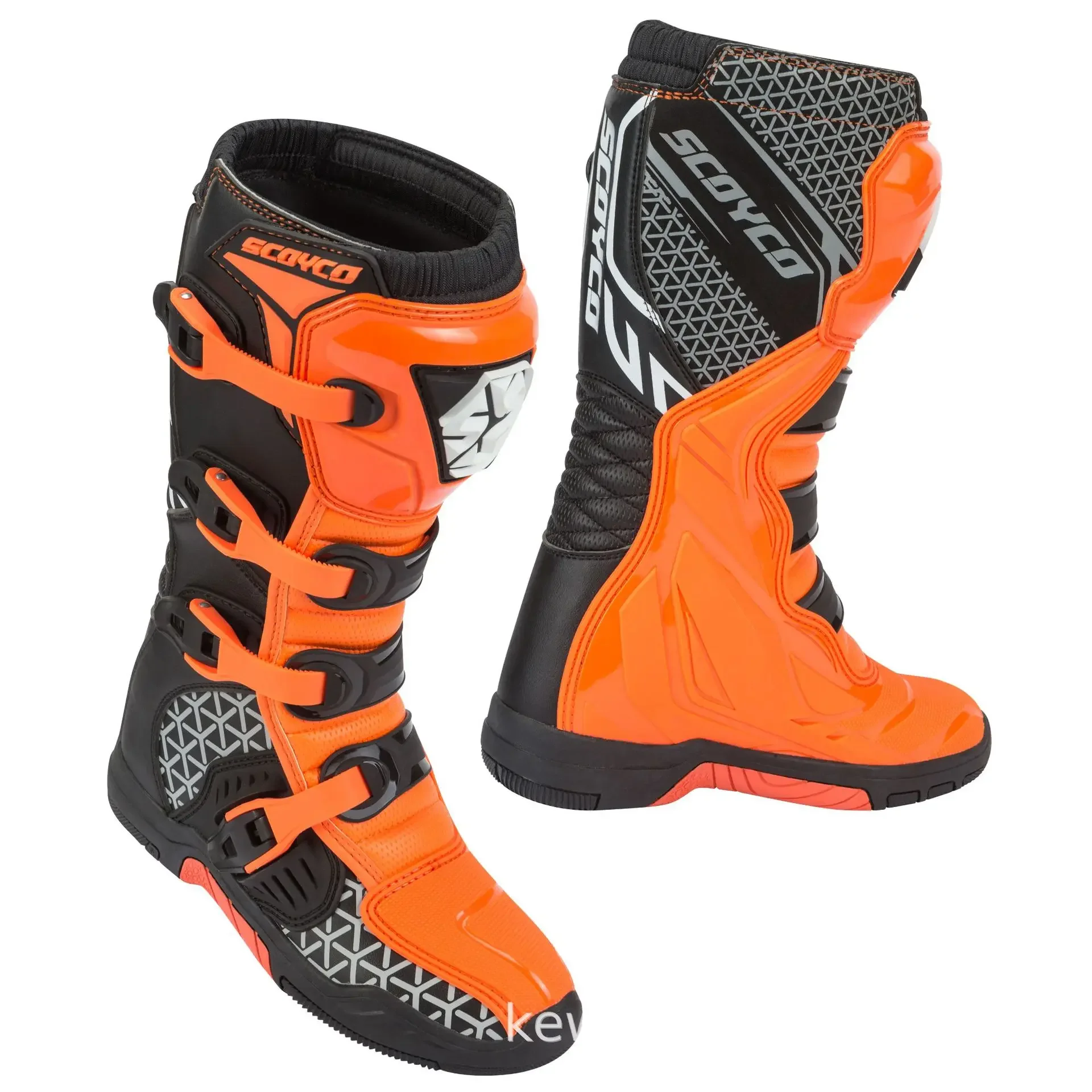 SCOYCO Motorcycle Riding Protective Boots Anti-drop Anti-Slip
