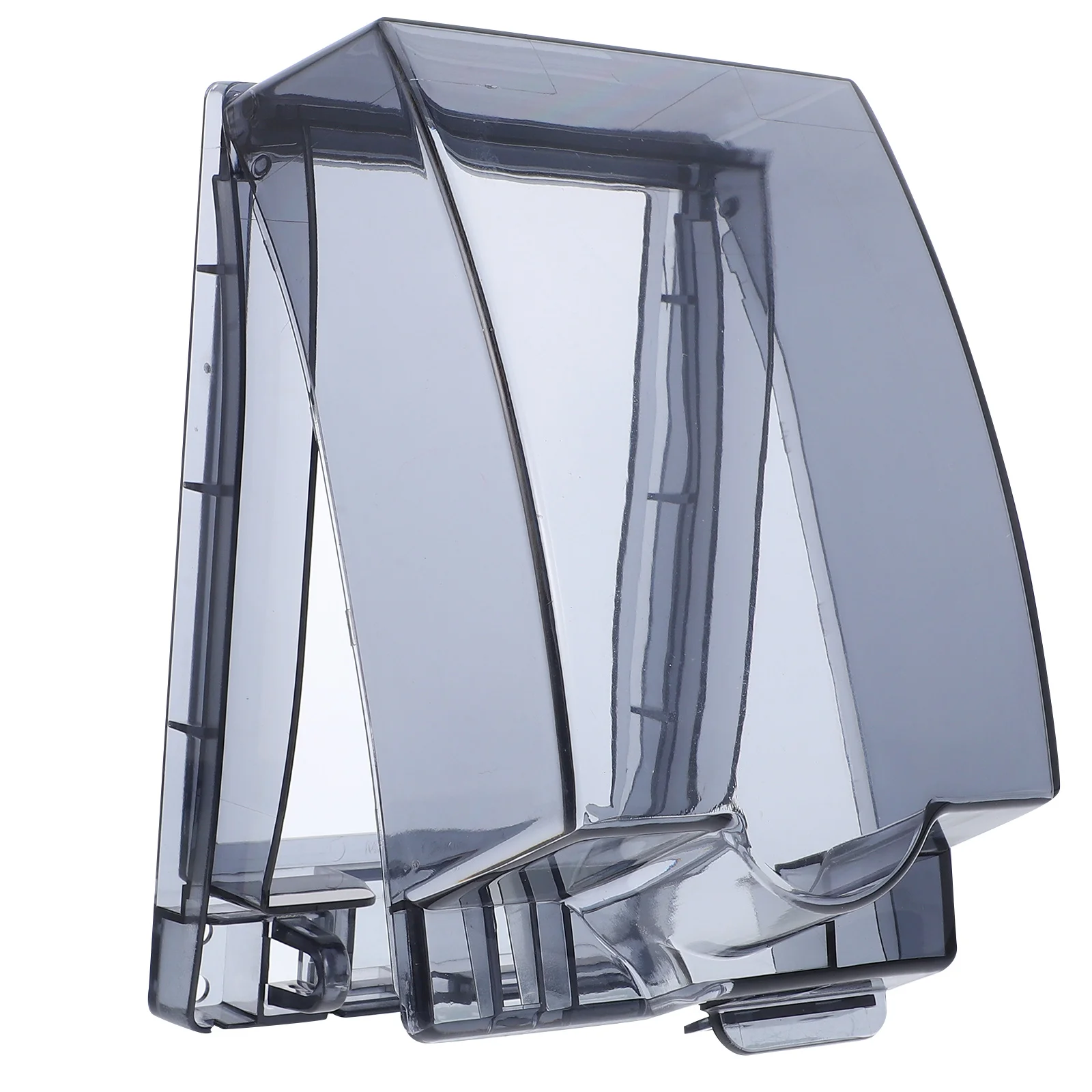 

Waterproof Socket Cover Self Adhesive Black Plastic Flip Outlet Protector For Wall Outlets Outdoor Bathroom Use Electrical Box