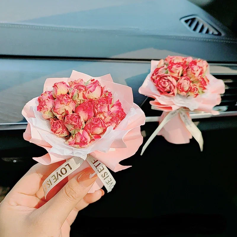 Mini rosa flores secas para festa buquê seco natural decorações diy presentes casamento casa presente de aniversário diário casais moda