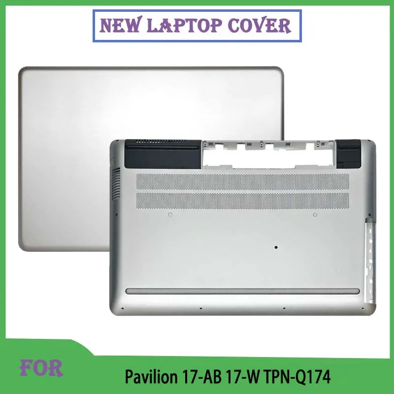 Original New Notebook Cover For Pavilion 17-AB 17-W TPN-Q174 LCD Screen Back Top Cover Lower Bottom Base Case Shell 17.3 Inch