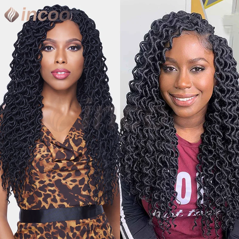 

Synthetic Lace Front Wig Loose Wave Braided Full Lace Front Wigs Faxc Locs Wavy Braids Wigs Easy Install