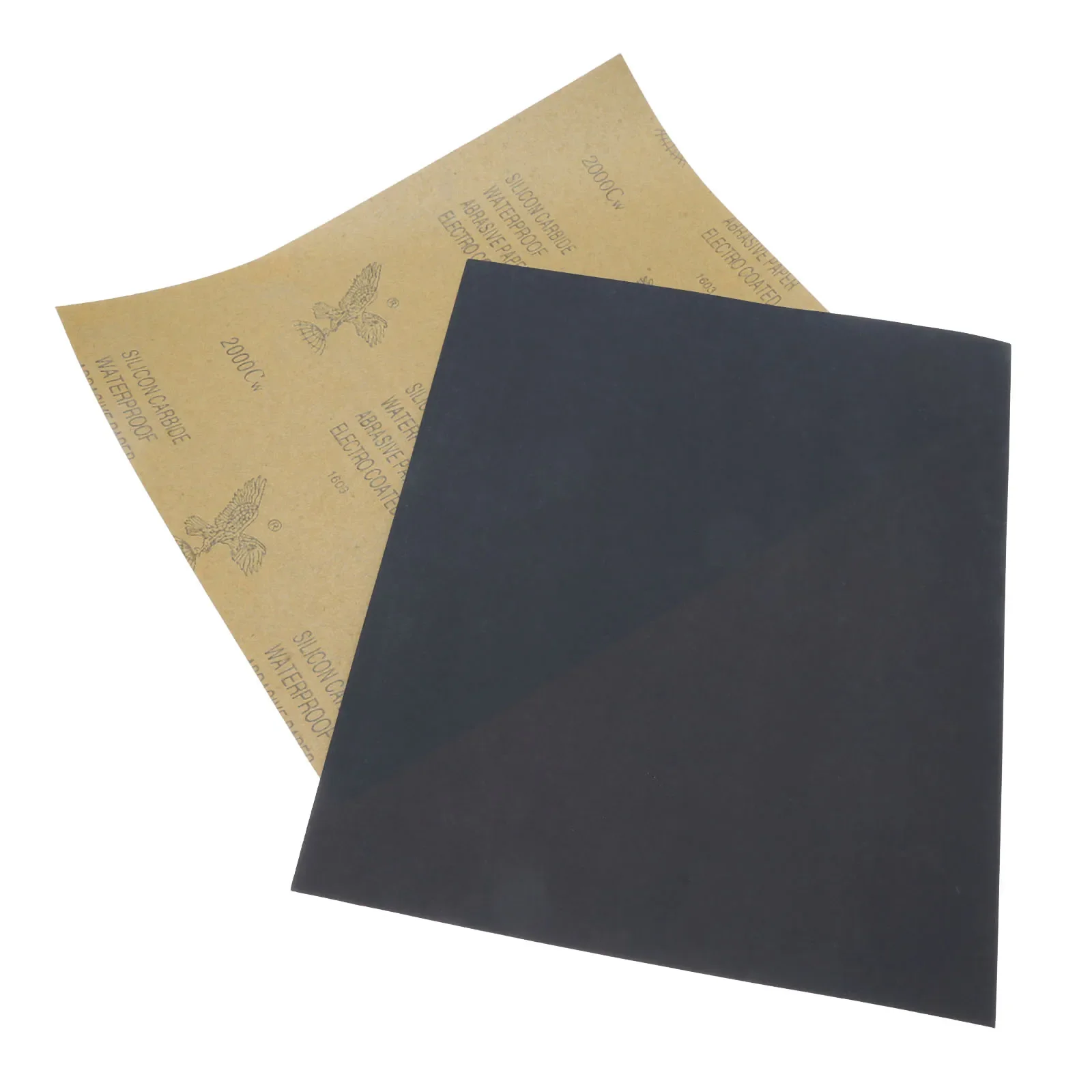 3 Sheets Sandpaper Waterproof Abrasive Paper Sand Paper Silicone Carbide Grinding Tool 28 x 23cm