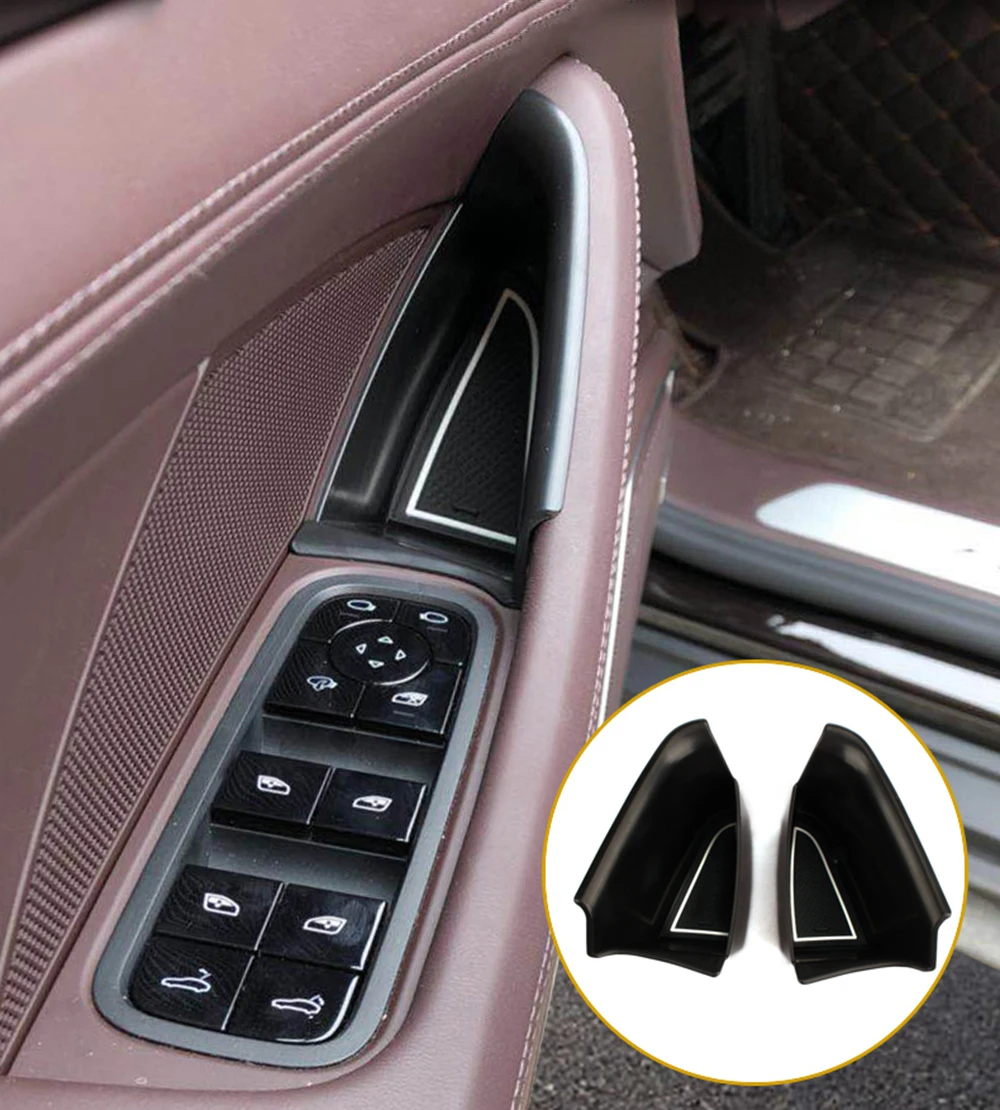 

Автомобильная дверная ручка, ящик для хранения, органайзер, держатель для карты, телефона, лоток для панели для Porsche Panamera 971 972 2017-2025, автоаксессуары