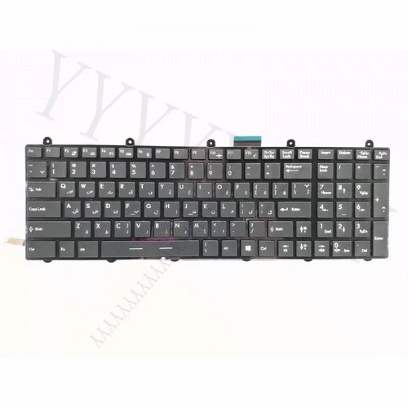 

QUS-Farsi backlit keyboard for MSI GE70 2PE/GE70 2PC/GE70 2QE/GE70 2QD Apache/Pro