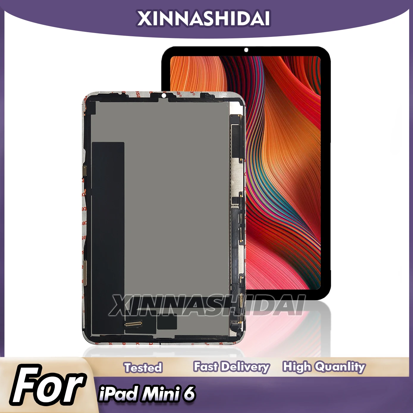 For iPad Mini 6 A2567 A2568 A2569 Tablet LCD Display Replacement Touch Screen Digitizer Sensor Glass Panel Repair Parts