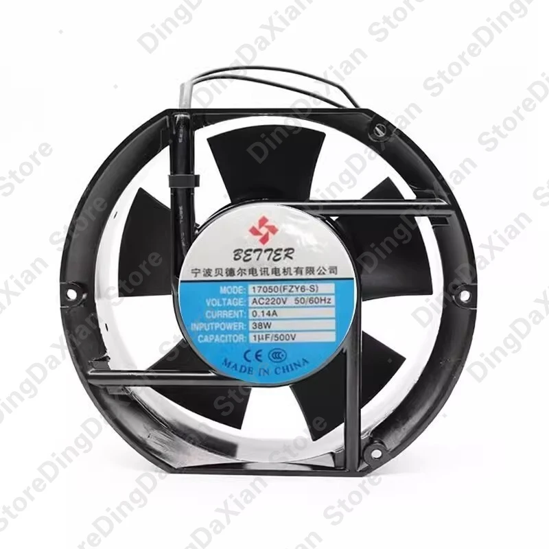

D+FOR 17050FZY6-S AC220V 0.14A 38W 17251 Cooling Fan 1PCS
