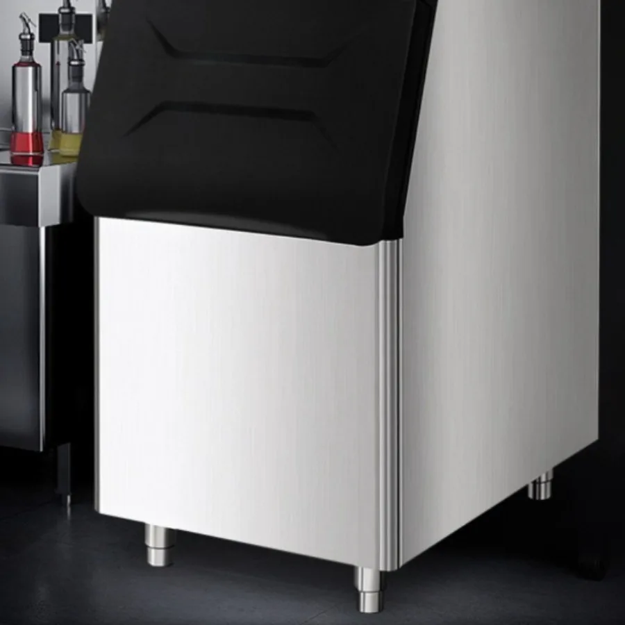 Portable Stand-mounted Ice Maker Cream Cone Silent Fully Automatic Ice Maker Operation Commercial Furniture Eismaschine ZYZBJ60