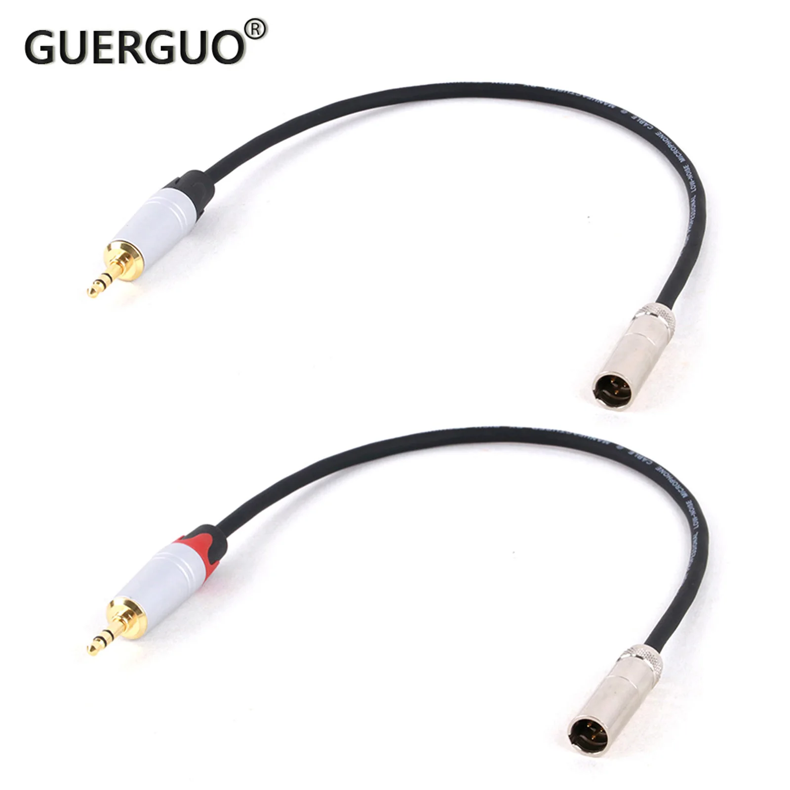 Speciality Mini XLR Audio Cables Mini XLR 3Pin Male/Female to 3.5mm TRS Male Jack Cord for Headphone Carmera Converter 0.3M-30M