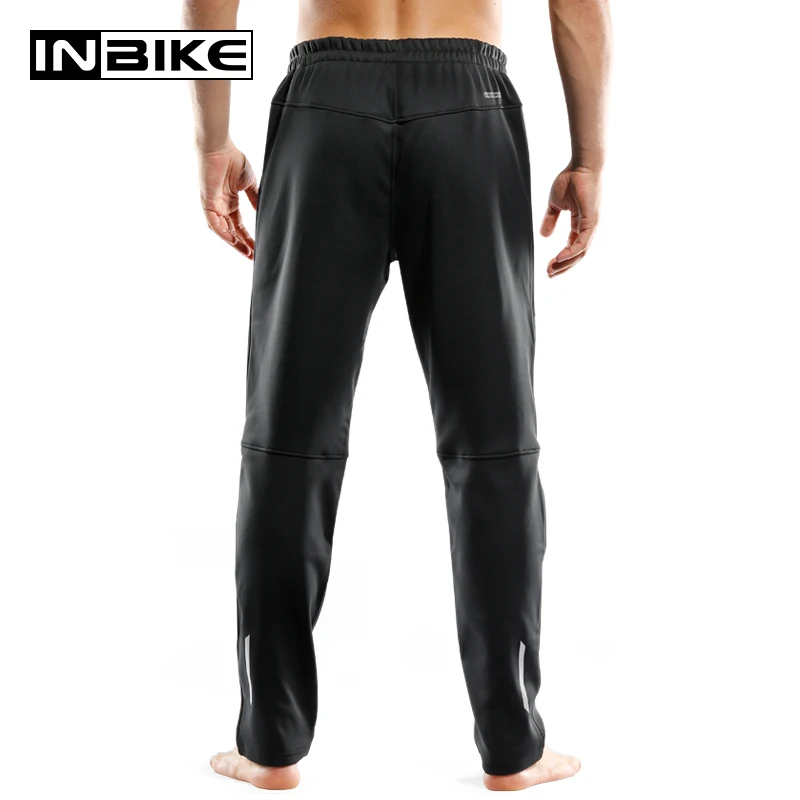 

INBIKE Men's Windproof Trousers Belt Pocket Warm Breathable High Elastic Mountaineering Hiking Outdoor Sports Clothing