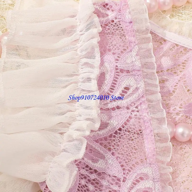 77HD الوليد فتاة صور استوديو الدعامة لينة تول فستان مطاطا زهرة الفرقة التصوير الفوتوغرافي مجموعة #3