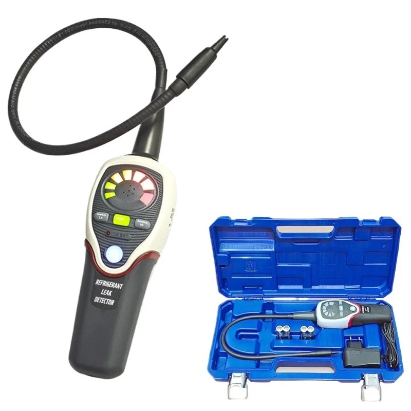 For Leak Detector RLD-382P Halogen Refrigerant, Air Conditioning Refrigerant Gas Detector Refrigeration Tools