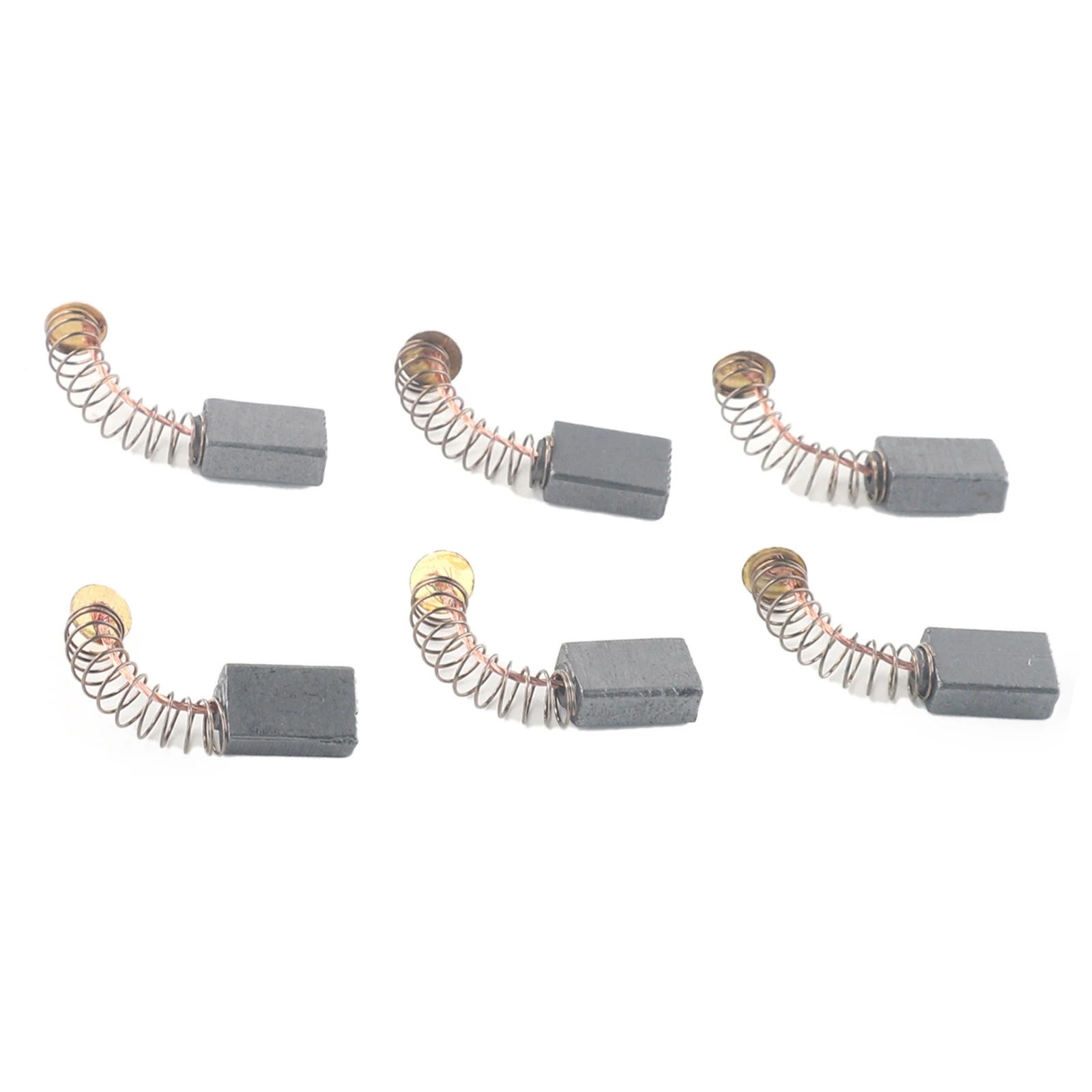 6 Pcs Carbon Brush Kit Replacement Carbon Brush Set Replacement For Electric 5 8 X 12 Mm Electric Drills Tools Parts