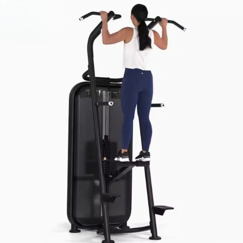Assisted pull-up parallel bar arm flexion and extension trainer gym sports equipment