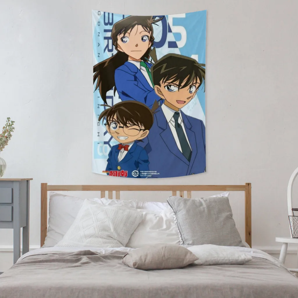 

Anime Detective Conan Tapestry Room Ornaments Decoration Bedroom Wall Décor