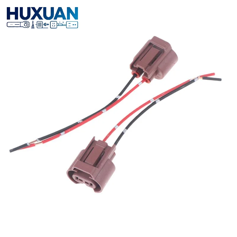 Head Fog Light Halogen Replacement Repair Harness Gauge Wire Two Harness Fog Light Socket Connector Lamp Bulb 9006 HB4