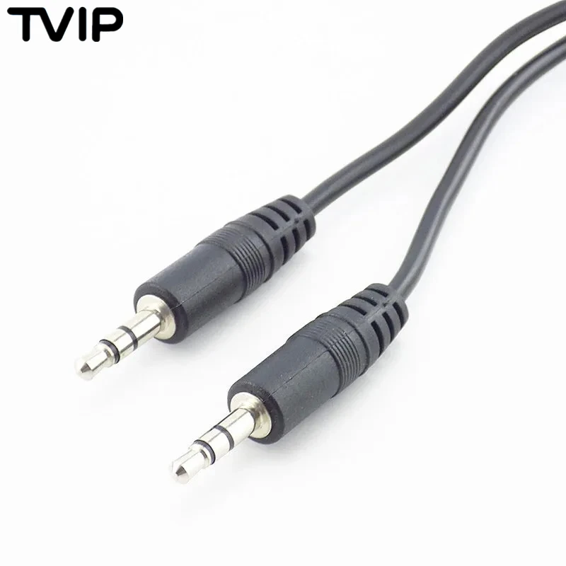 Male to Male 3.5mm Jack Audio Cable Car Stereo Aux Audio Cable Extension Adapter for Speaker Earphone MP3 Mobile Phone 1Y