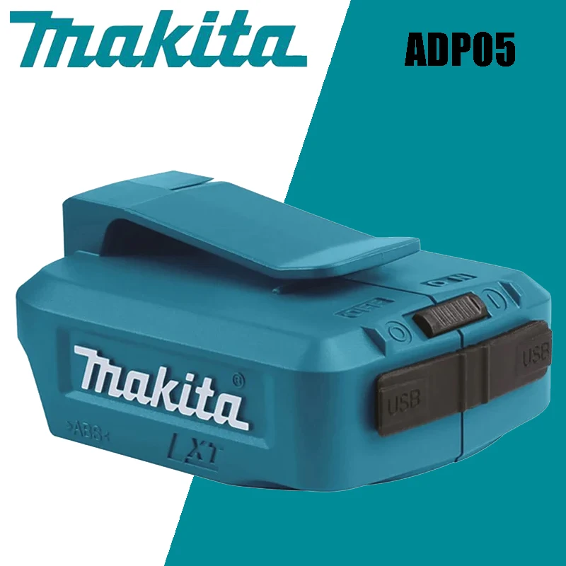 

Makita ADP05 14,4 В USB адаптер источника питания портативный конвертер зарядное устройство беспроводной источник питания адаптер инструмент Аксессуары