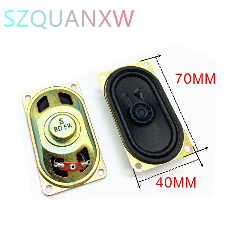 2PCS/Lot LCD Monitor/TV Speaker Horn 5W 8R 4070 Loud speaker 8 ohms 5 Watt 8R 5W 40*70MM