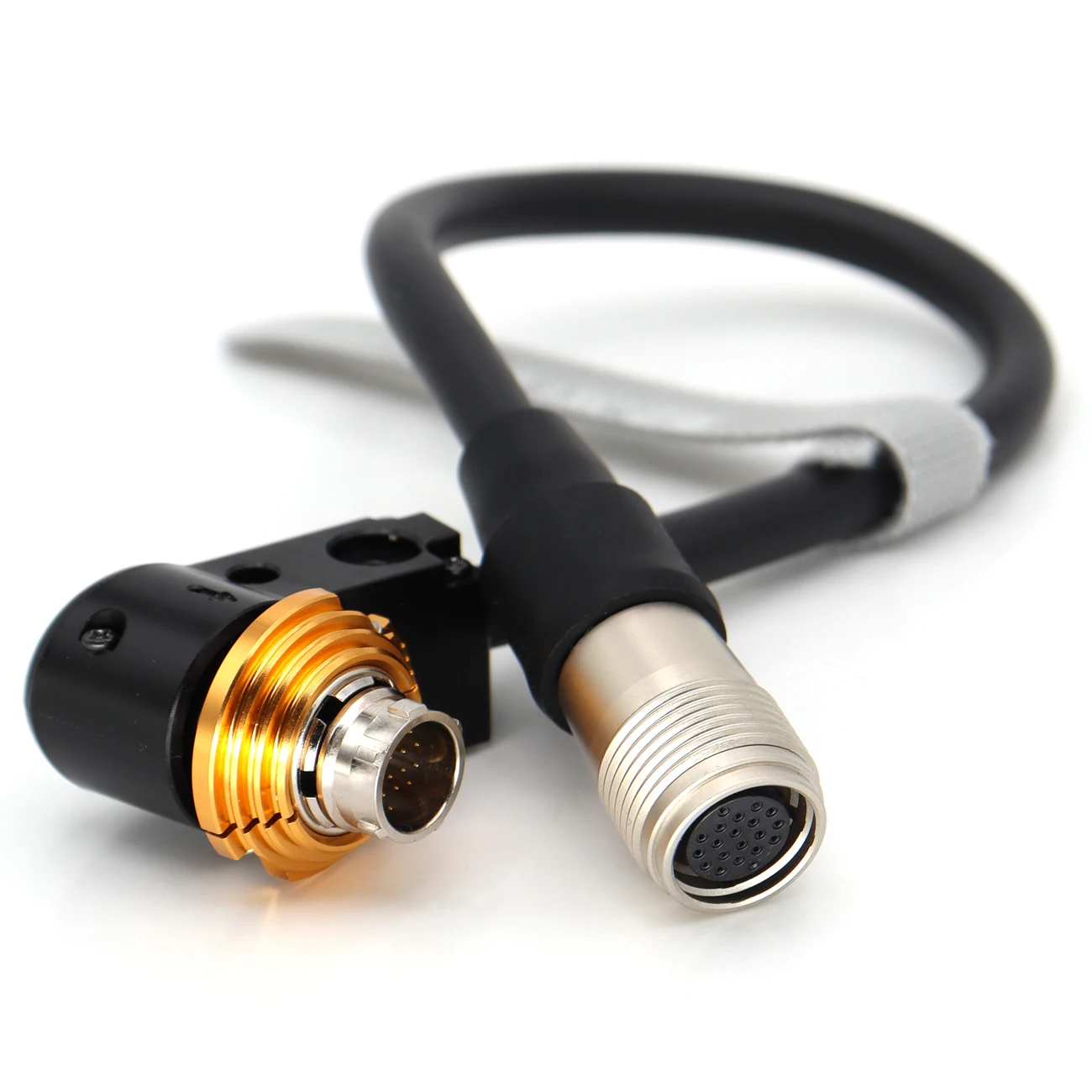HR25A-9P-20P  20Pin male to female for Zacuto Z-C18C Right Angle Cable for Canon 18 -80 Lens & Canon ZSG-C10 Zoom Grip