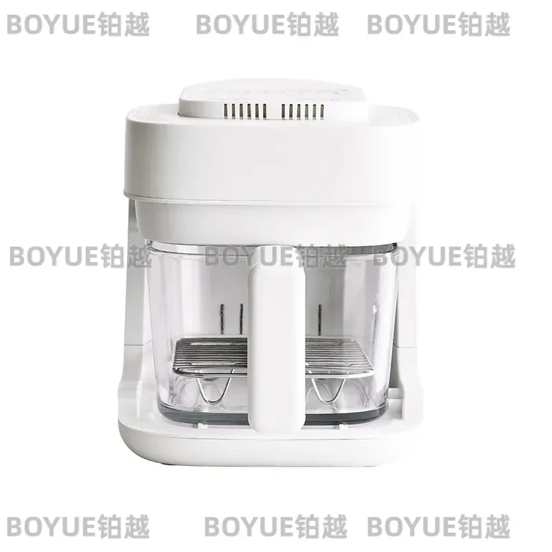 Glass Air Fryer Smart Electric Oven Visible Cooking Multifunctional Kitchen Appliance No Flip Required Healthy Oil