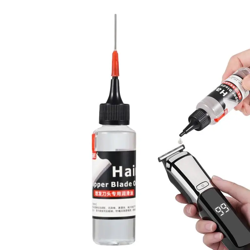 60ml Hair Trimmer Oil Clippers Oil Trimmer Oil Odorless Shaver Oil Reduces Friction Barber Oil For Clippers Hair Trimmer Tools