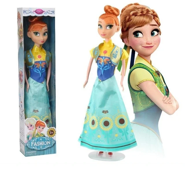 Disney Frozen Pvc Elsa Anna Princess Anime Action Figures Model Girls Princess Dolls Cartoon Toys Kids Kawaii Birthday Gift