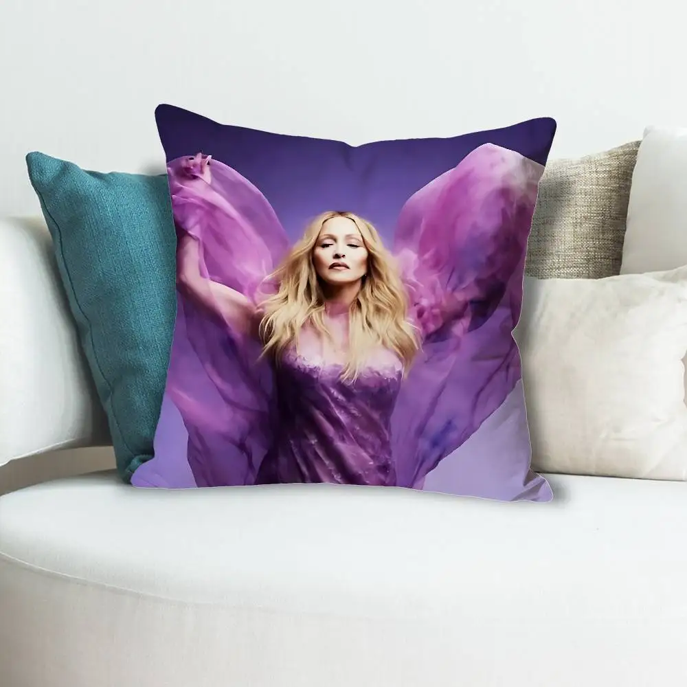 M-Madonnas-S Confessions II Pillow Case Modern Home Decorative Cozy Plush Pillowcase For Living Room Bedroom Sofa