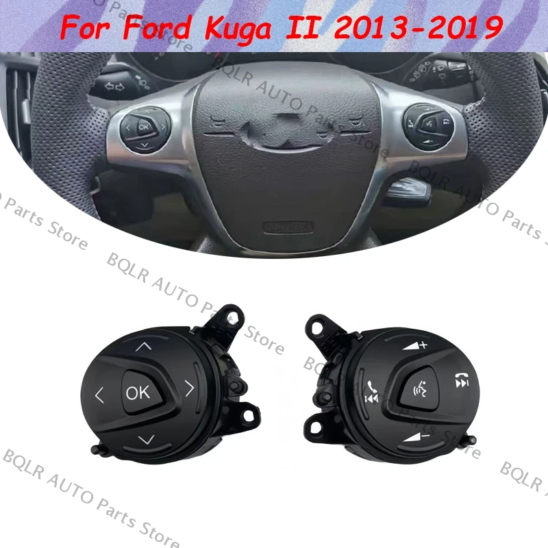 

Для Ford Kuga II 2013 2014 2015 2016 2017 2018 2019 кнопка фокуса на руле многофункциональный переключатель