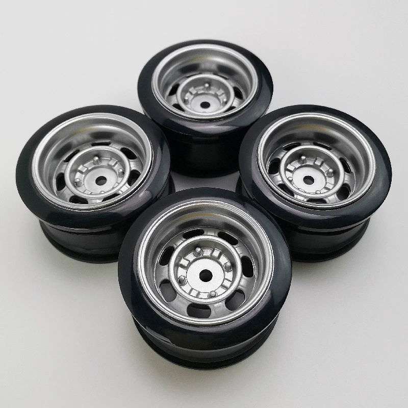 4pcs 6/9mm Offset RC Car 1/10 Scale Plastic Wheels Rims Drift On road Touring Model Hobby