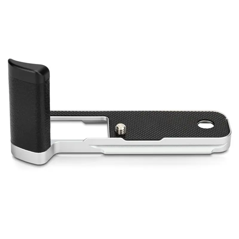 

Металлический L-образный кронштейн с ручкой-держателем и антискользящим покрытием для камеры Fujifilm Fuji X100V, быстросъемная пластина Arca Swiss для штатива