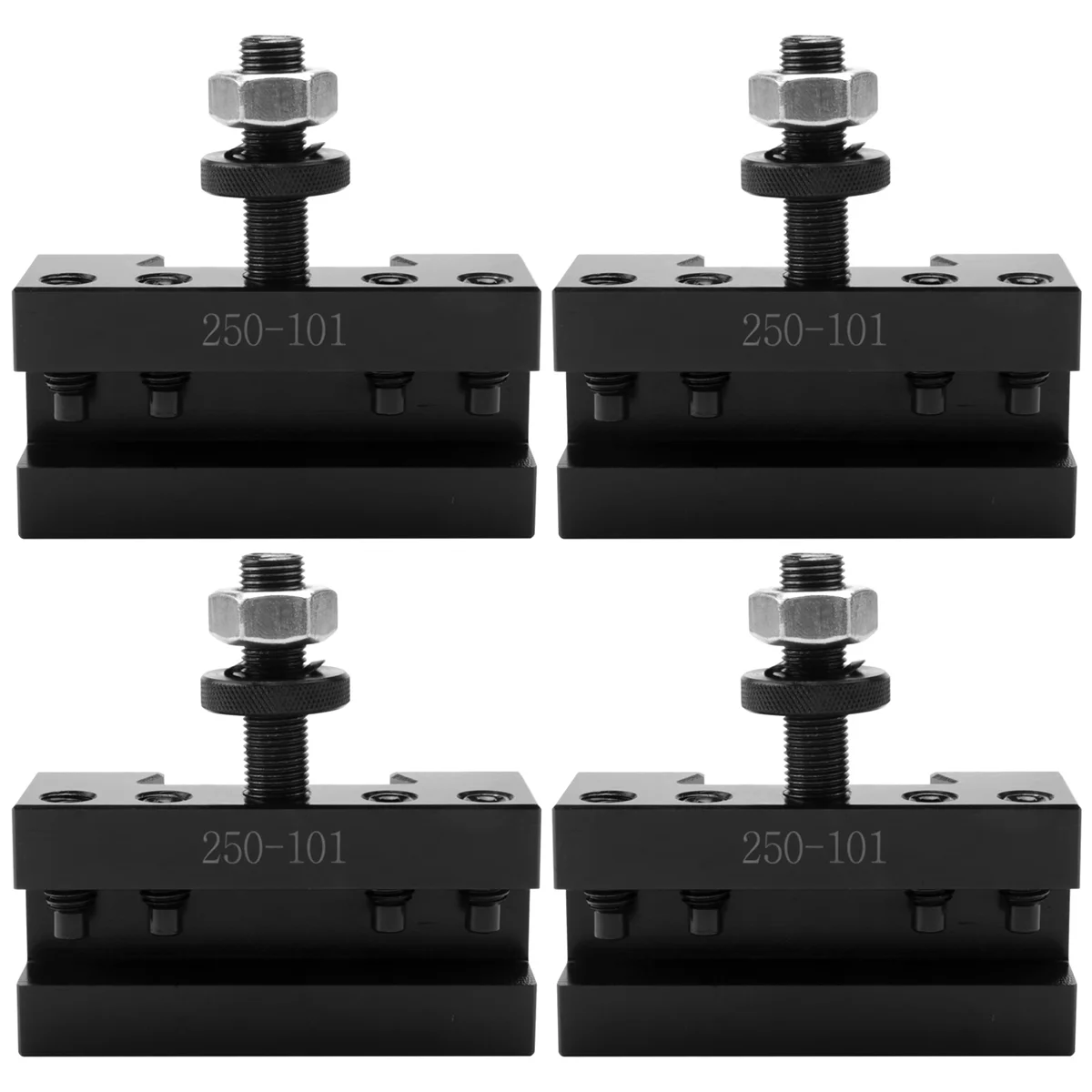 4PCS Lathe Facing Holder for Quick Change CNC Turning Tool 250-101