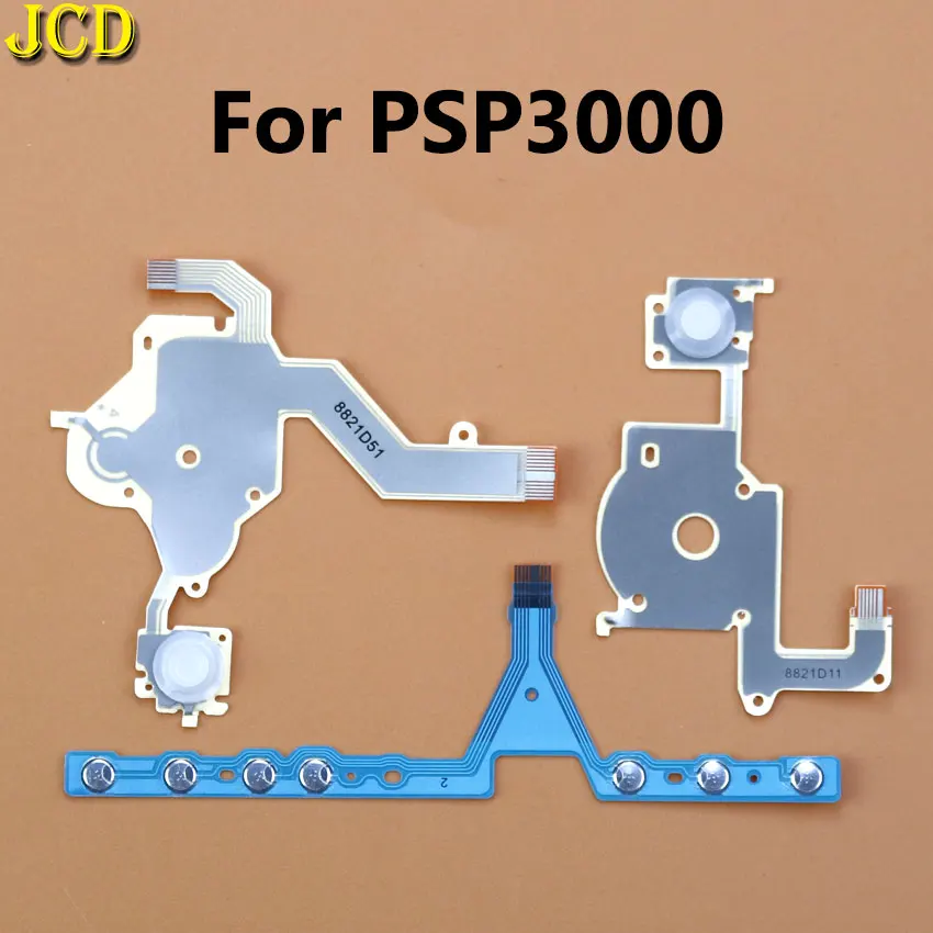 JCD Left Right Buttons Function Start Home Volume PCB Keypad Flex Cable For PSP3000 PSP 3000 3004 3001 3008 300X