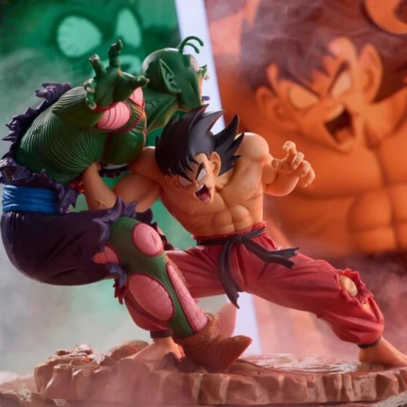 Figuras de Dragon Ball Son Goku figura de Anime Piccolo estatuilla Kakarotto estatua coleccionable modelo decoración de habitación juguete de regalo de Navidad