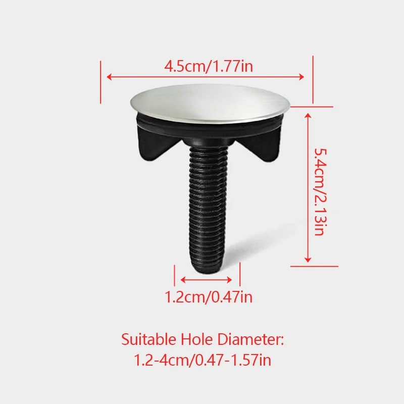 1PC Blanking Plug Faucet Hole Cover Plate Stopper Cover Stainless Sink Hole Cover Sink Tap Hole Kitchen Kitchen Gadge