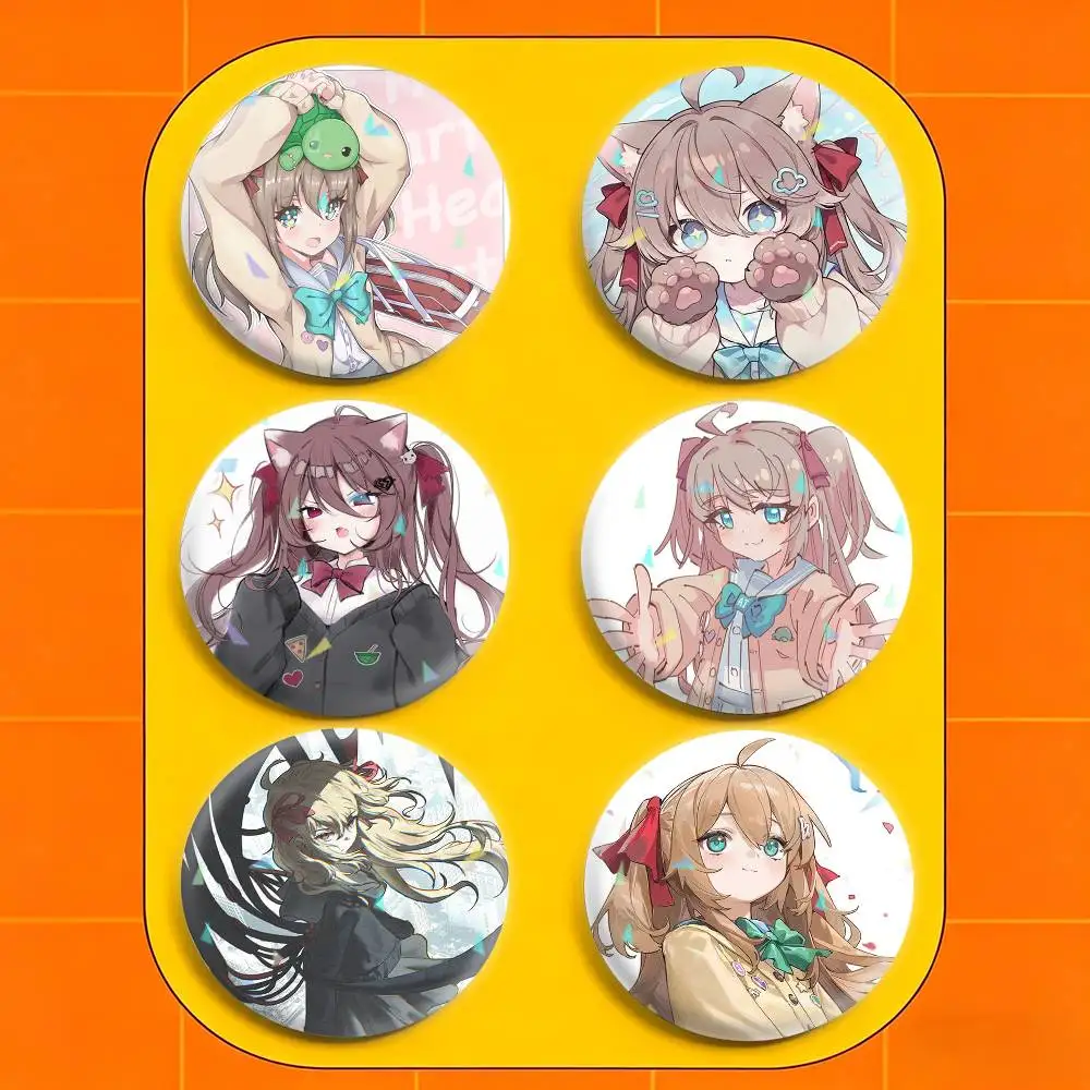 

Neuro Sama Vtuber 32/44/58mm Handmade Pins Round Brooch Badge Backpacks Clothes Jewelry Gifts