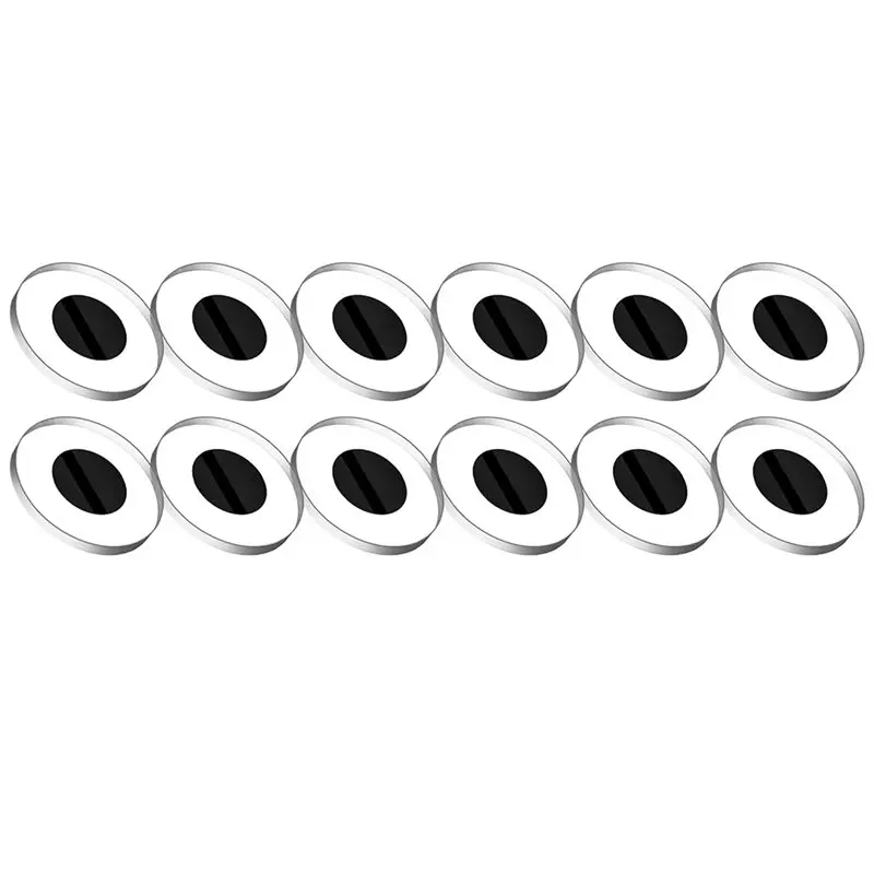 A92P LED Light Cover For Meta Smart Glasses- 12-Pack Tempered Glass Replacement Parts