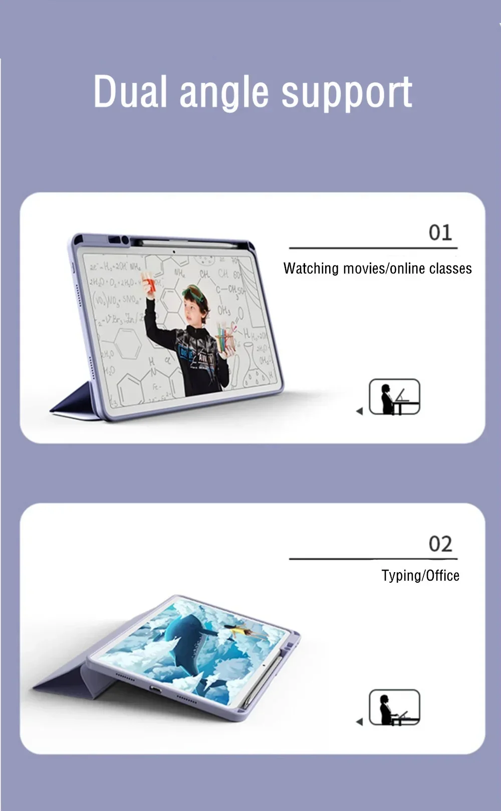 Clear Acrylic Case For Huawei Matepad Air 11.5 2023 11 10.4 Pro 11 10.8 Pencil Holder Cover For Honor pad V6 V7 10.4 Inch Cases